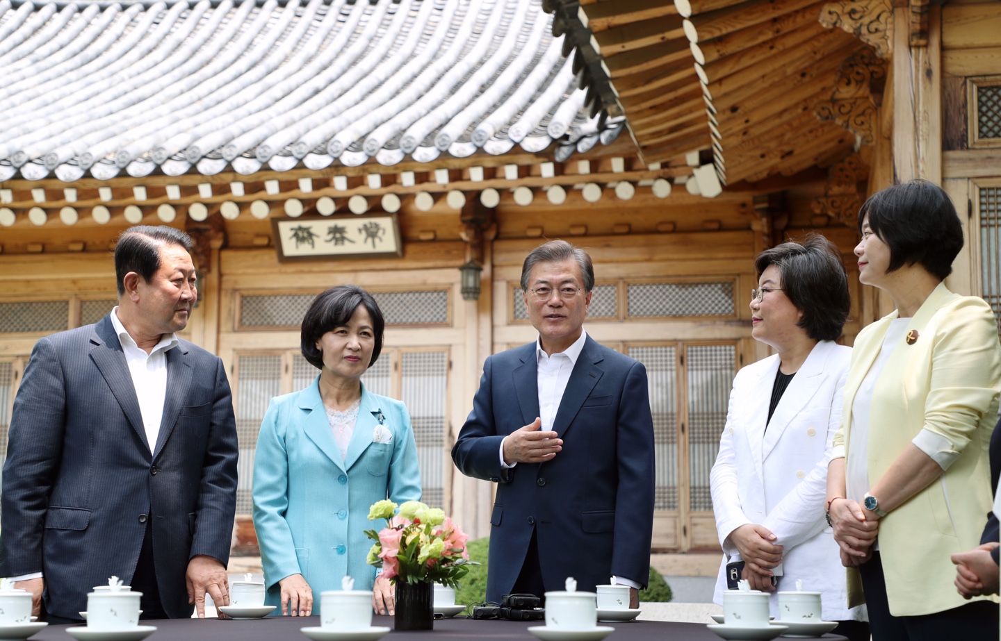 정당대표 초청 오찬 결과 박수현 대변인 서면 브리핑