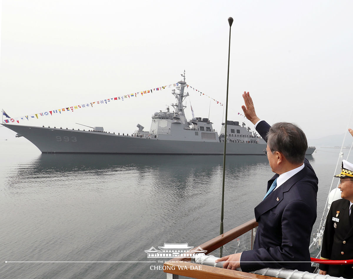 해군사관학교 제73기 졸업 및 임관식