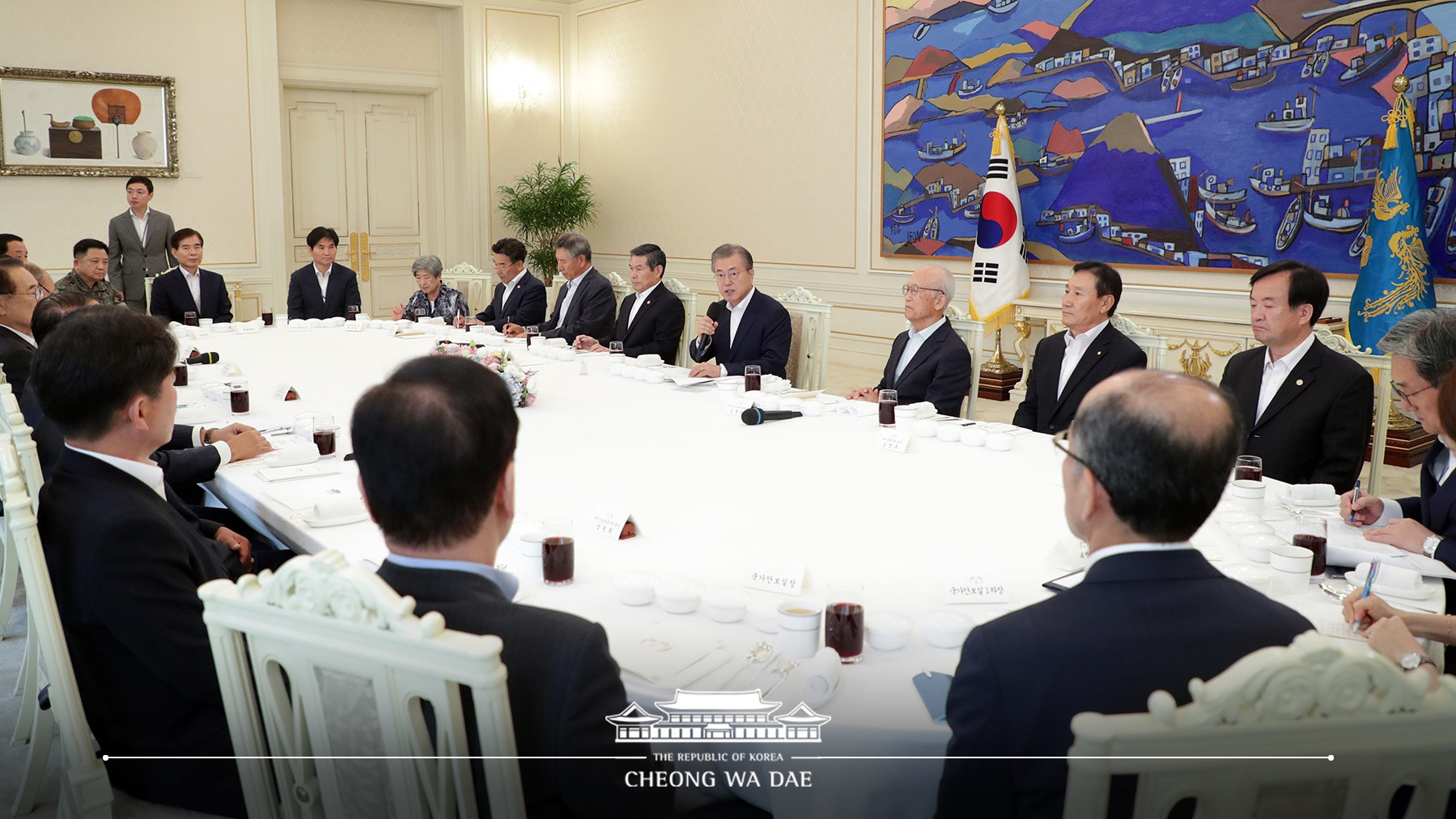 예비역 군 주요인사 초청 오찬 간담회