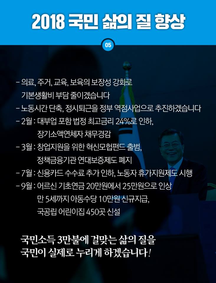  - 핵심 키워드와 사진으로 보는 문재인 대통령의 2018 신년사