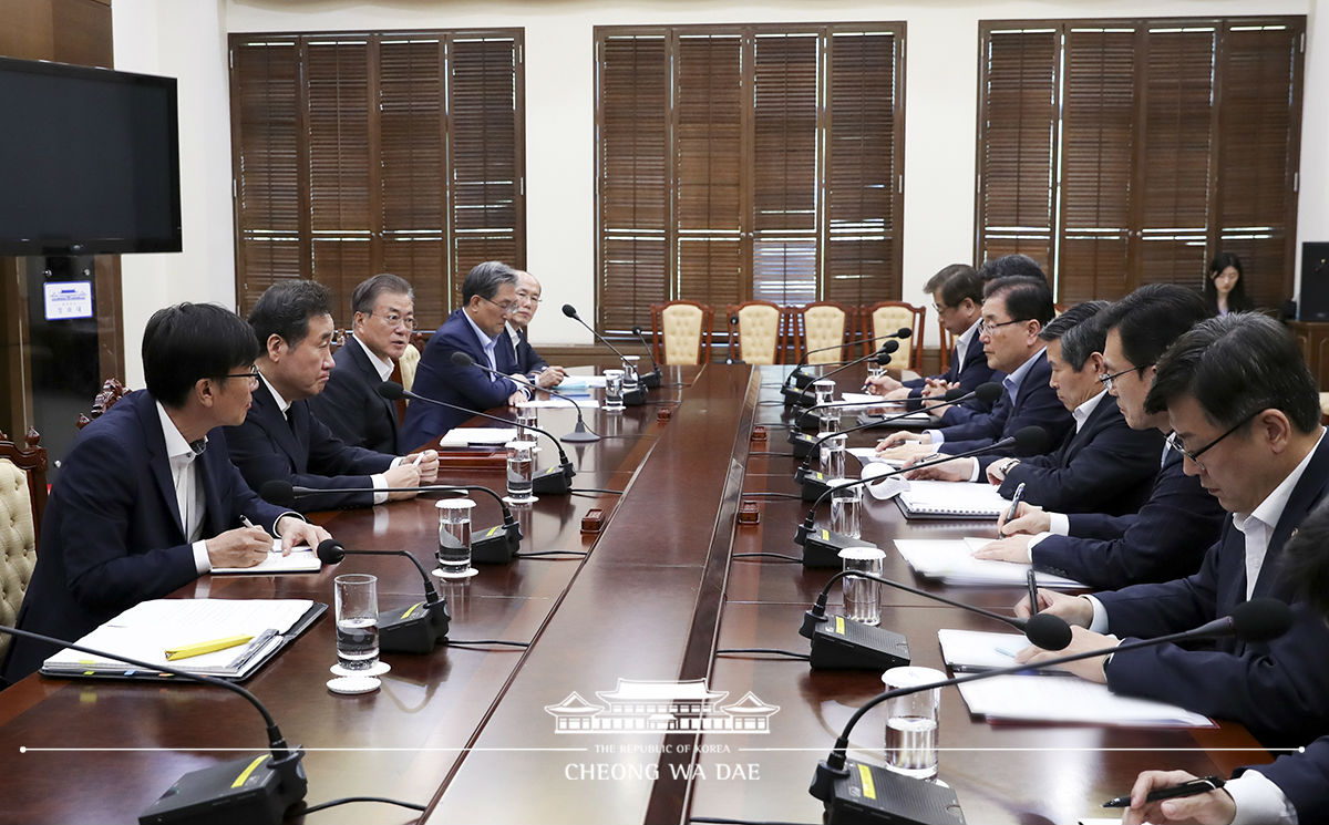 한일군사정보보호협정(GSOMIA·지소미아) 관련 국가안전보장회의(NSC) 상임위 회의 결과 보고