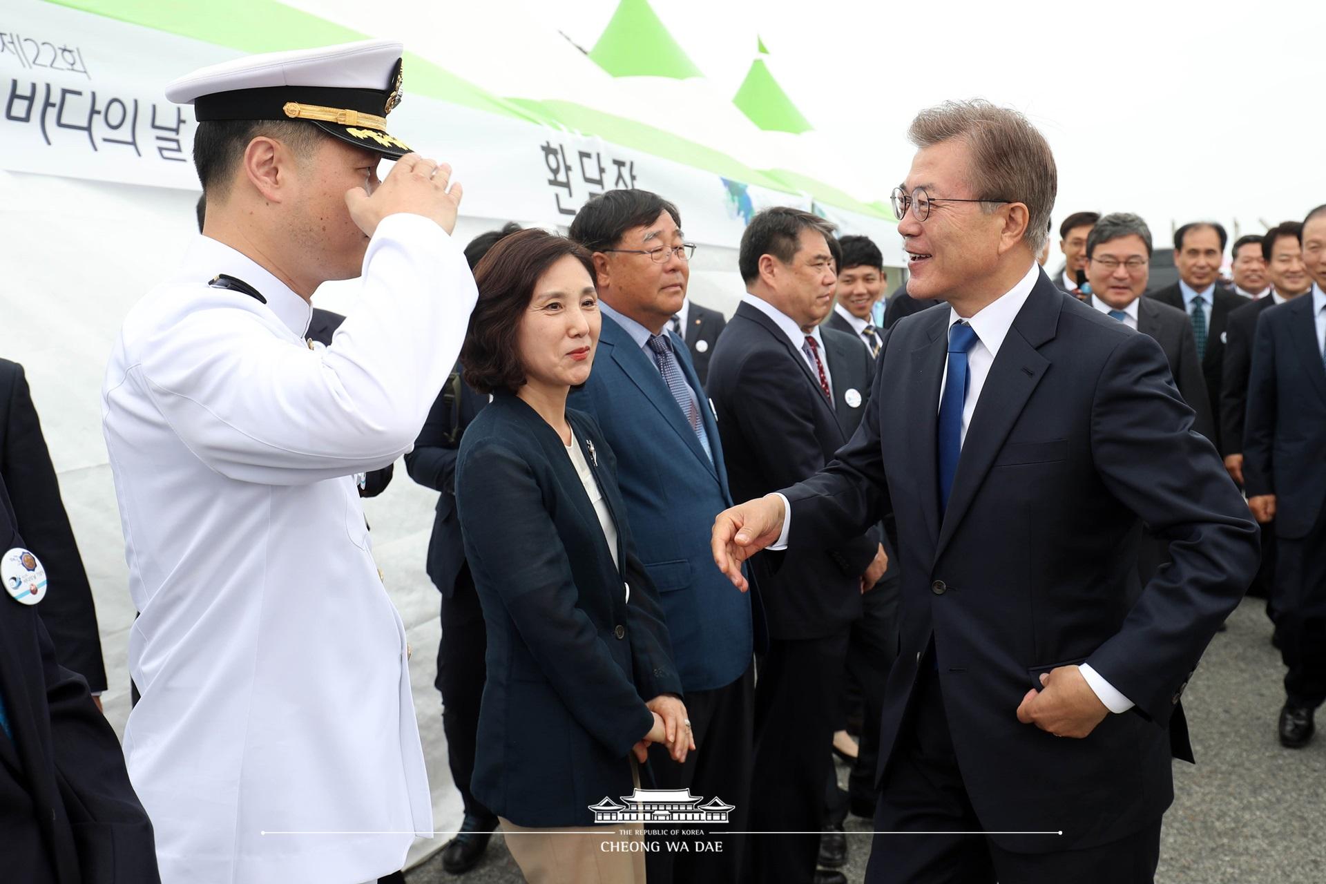 문재인 대통령_제 22회 바다의 날 기념식