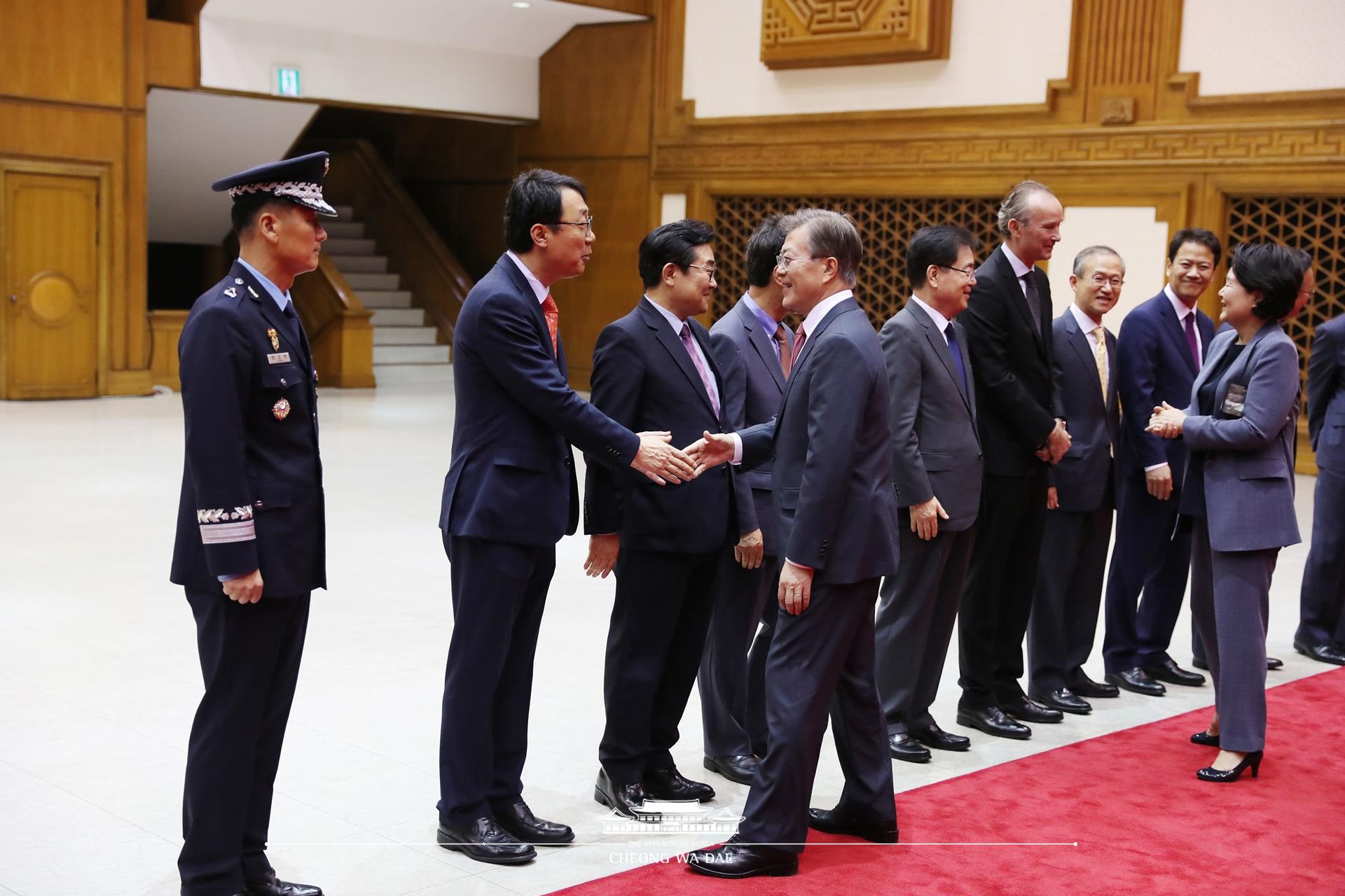 G20_성남 공항 환영식