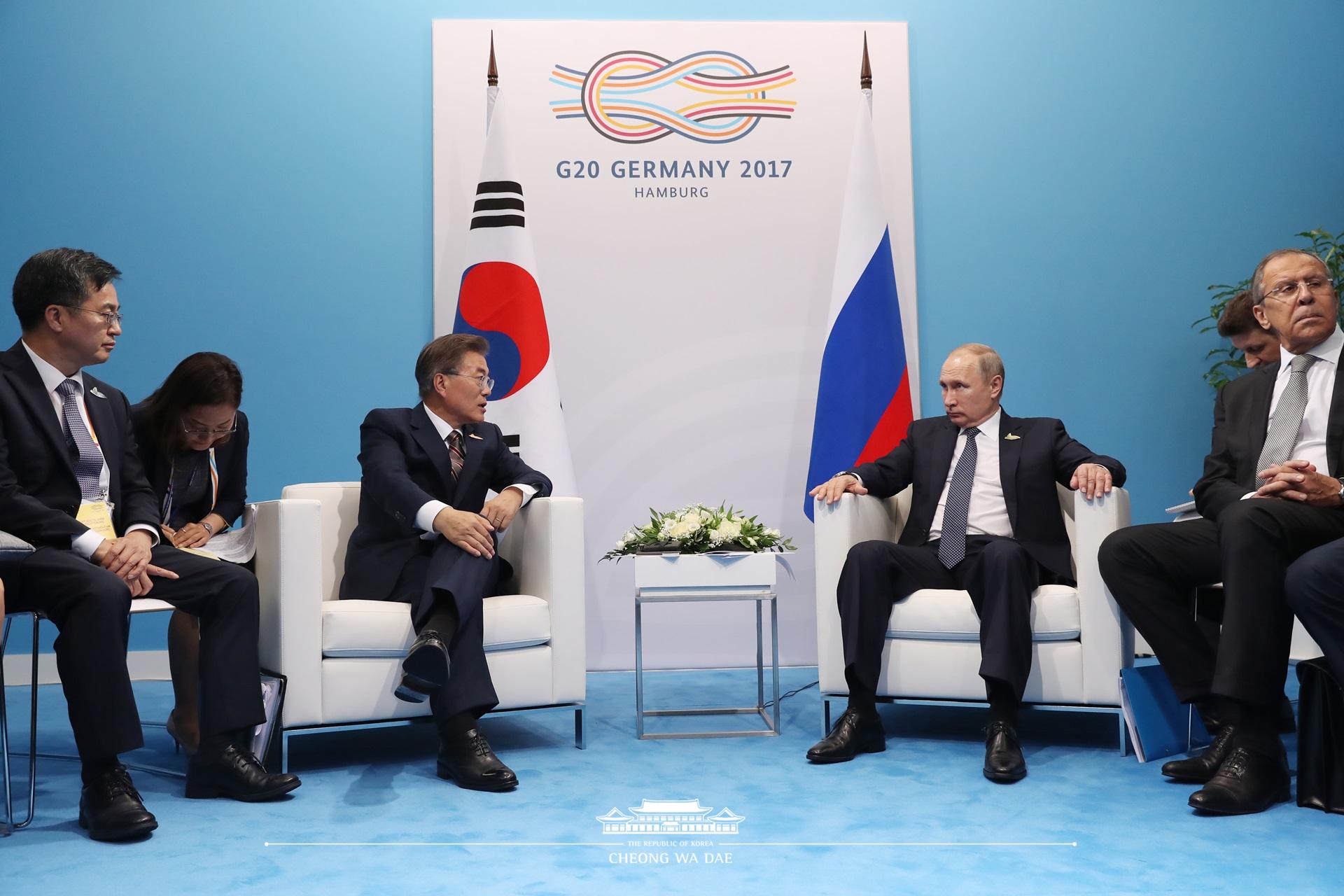 G20_한국-러시아 정상회담