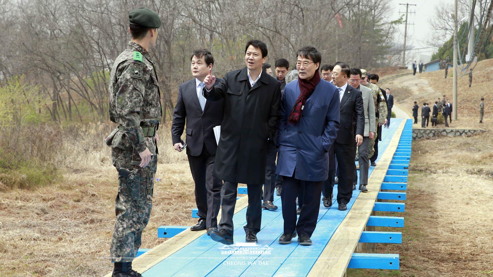 남북정상회담 준비위원회 판문점 현장점검