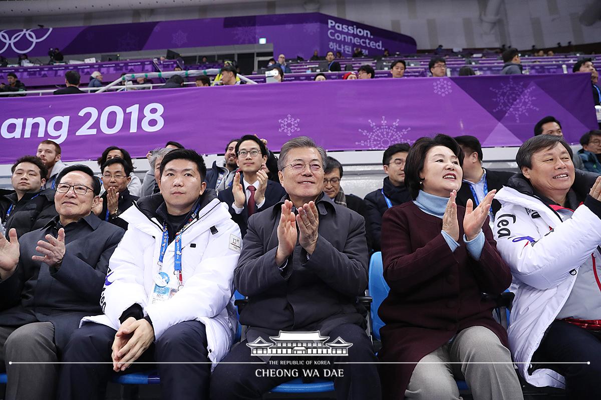 평창올림픽 경기관람(쇼트트랙-강릉 아이스 아레나경기장)