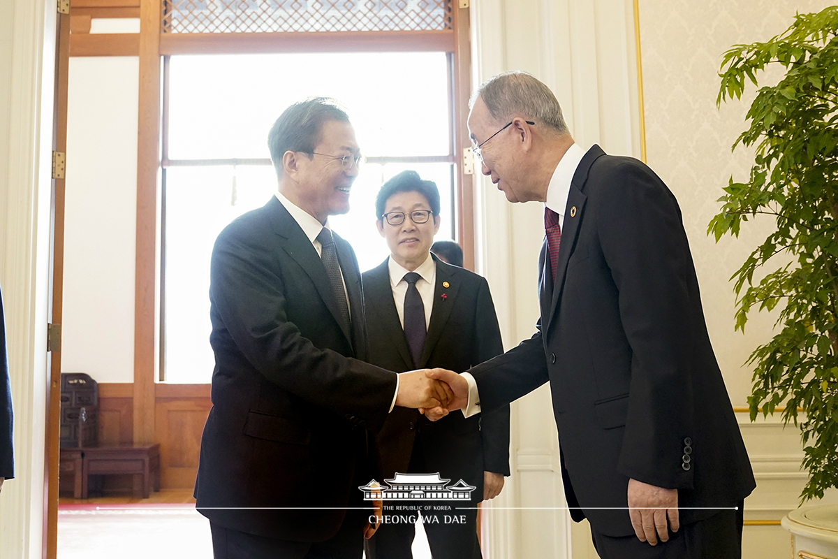 국가기후환경회의 격려 오찬