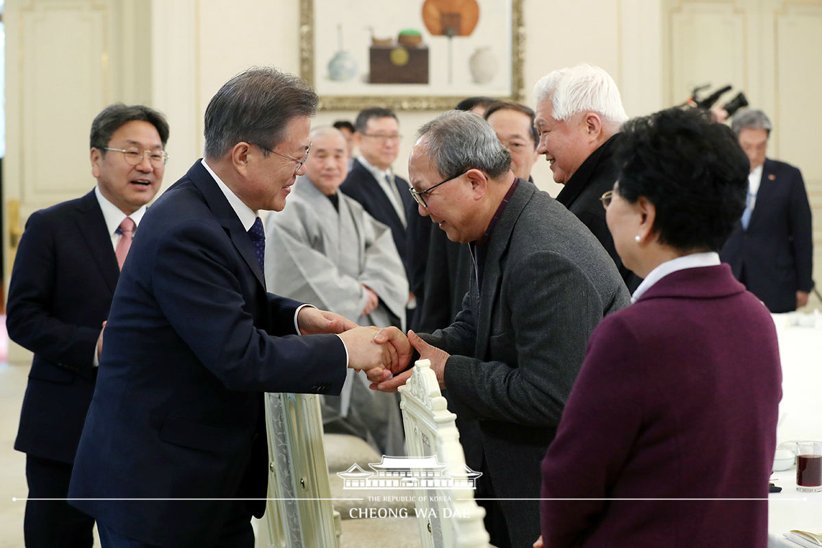 5.18민주화운동 관련 광주지역 원로 초청 오찬 간담회