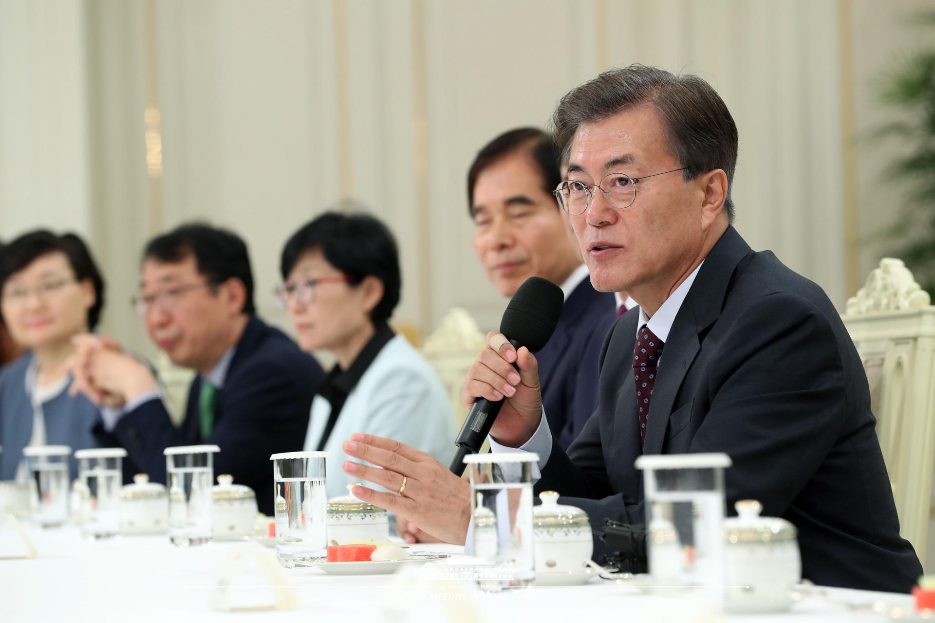 신임장관임명장수여식