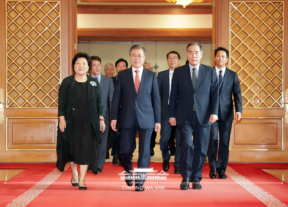 신임 농림축산식품부 장관 임명장 수여식