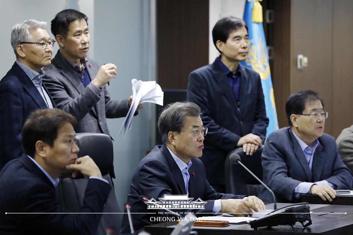 인천 영흥도 낚싯배 전복 관련 국가위기관리센터 지시사항