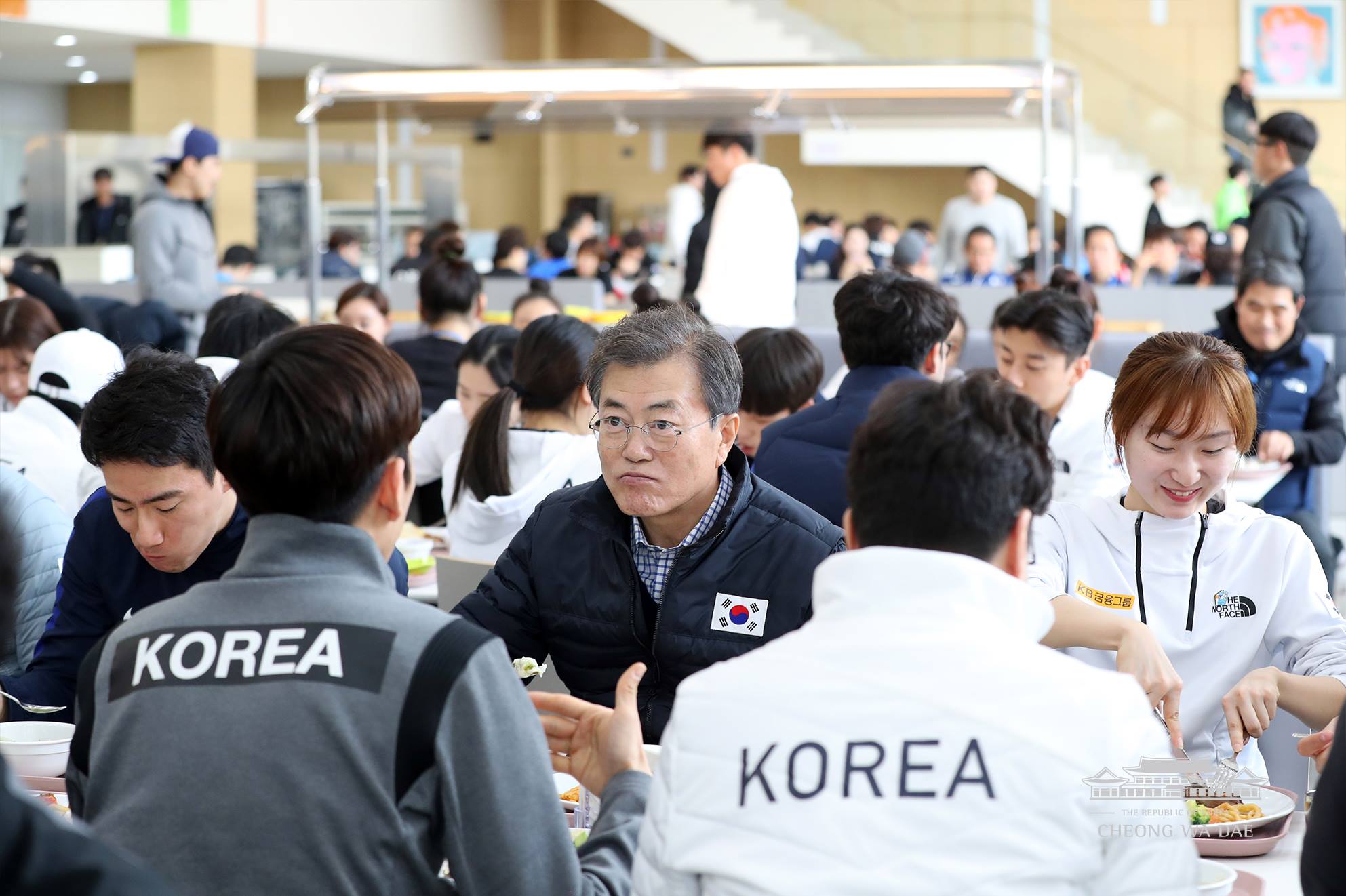 충북 진천 국가대표 선수촌 방문