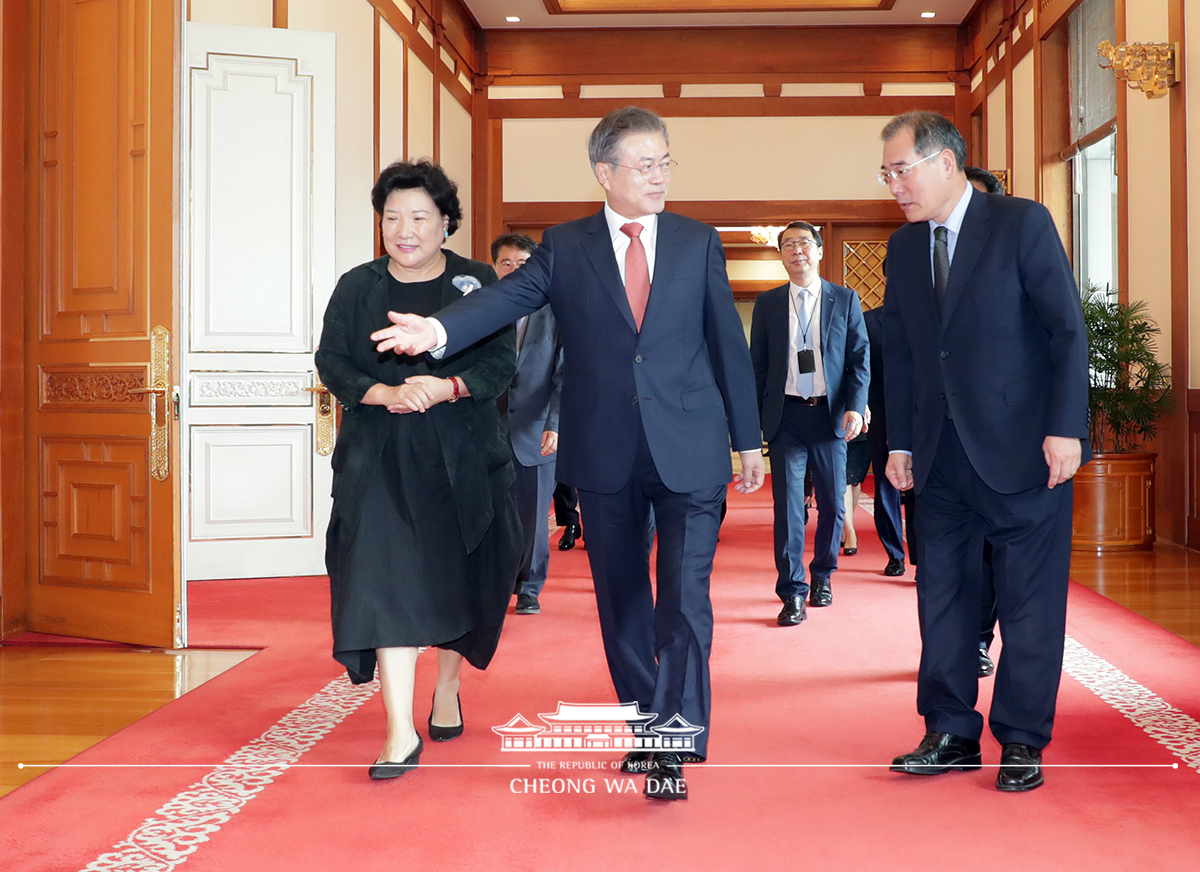 신임 농림축산식품부 장관 임명장 수여식