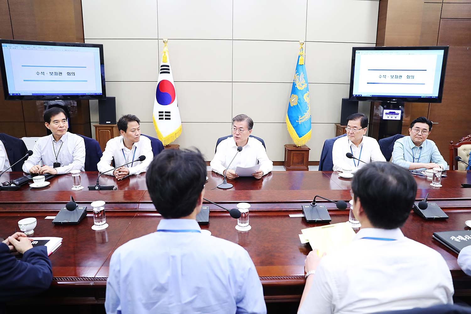 대통령 주재 수석보좌관회의 결과 등 관련 박수현 대변인 브리핑