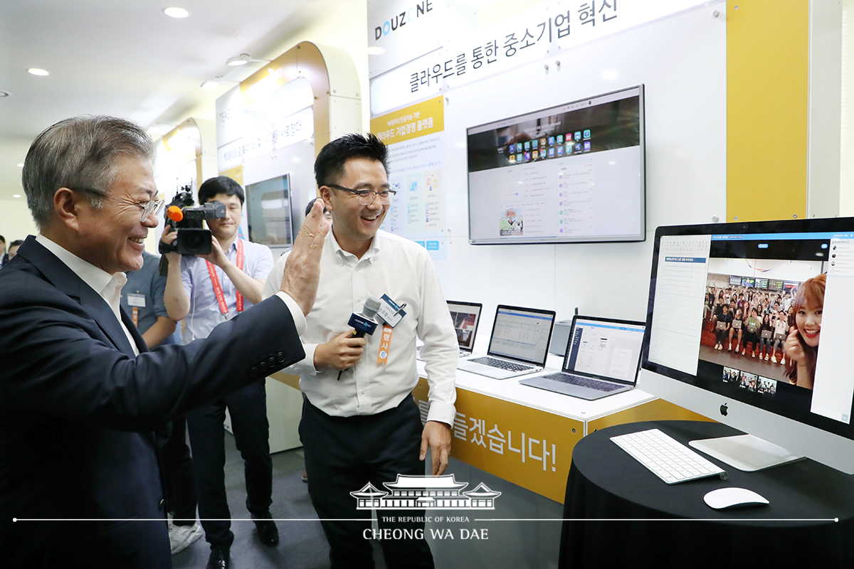 대한민국이 바뀐다! 데이터경제 활성화 규제혁신 현장방문