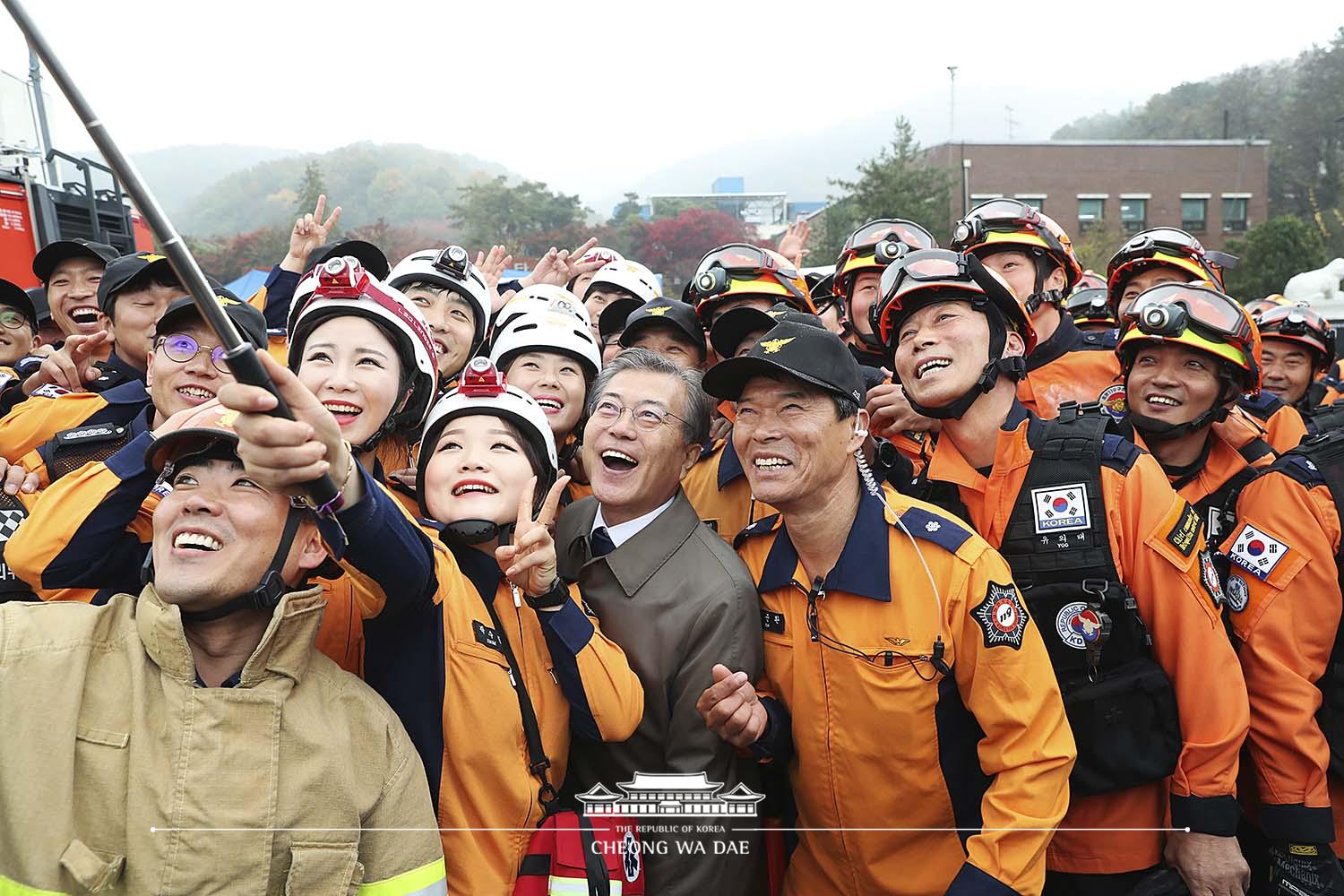 제55주년 소방의 날 기념식