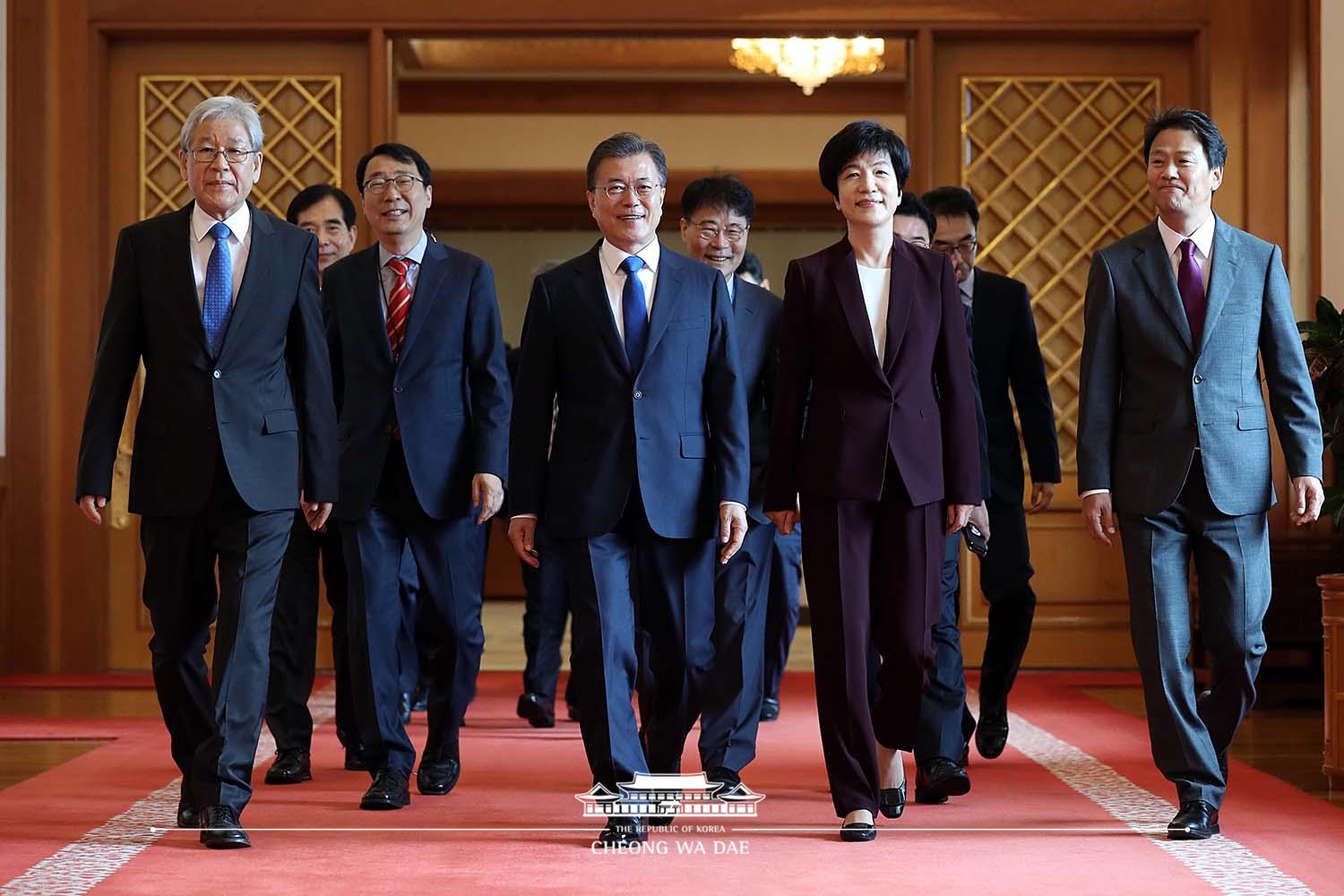 신임 고용노동부장관 임명장 수여식