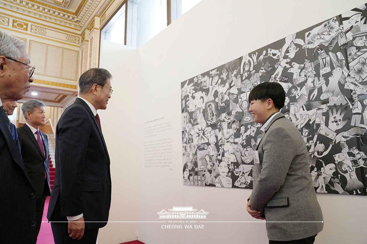 3.1운동 및 대한민국 임시정부 수립 100주년 기념사업추진위원회 초청 오찬