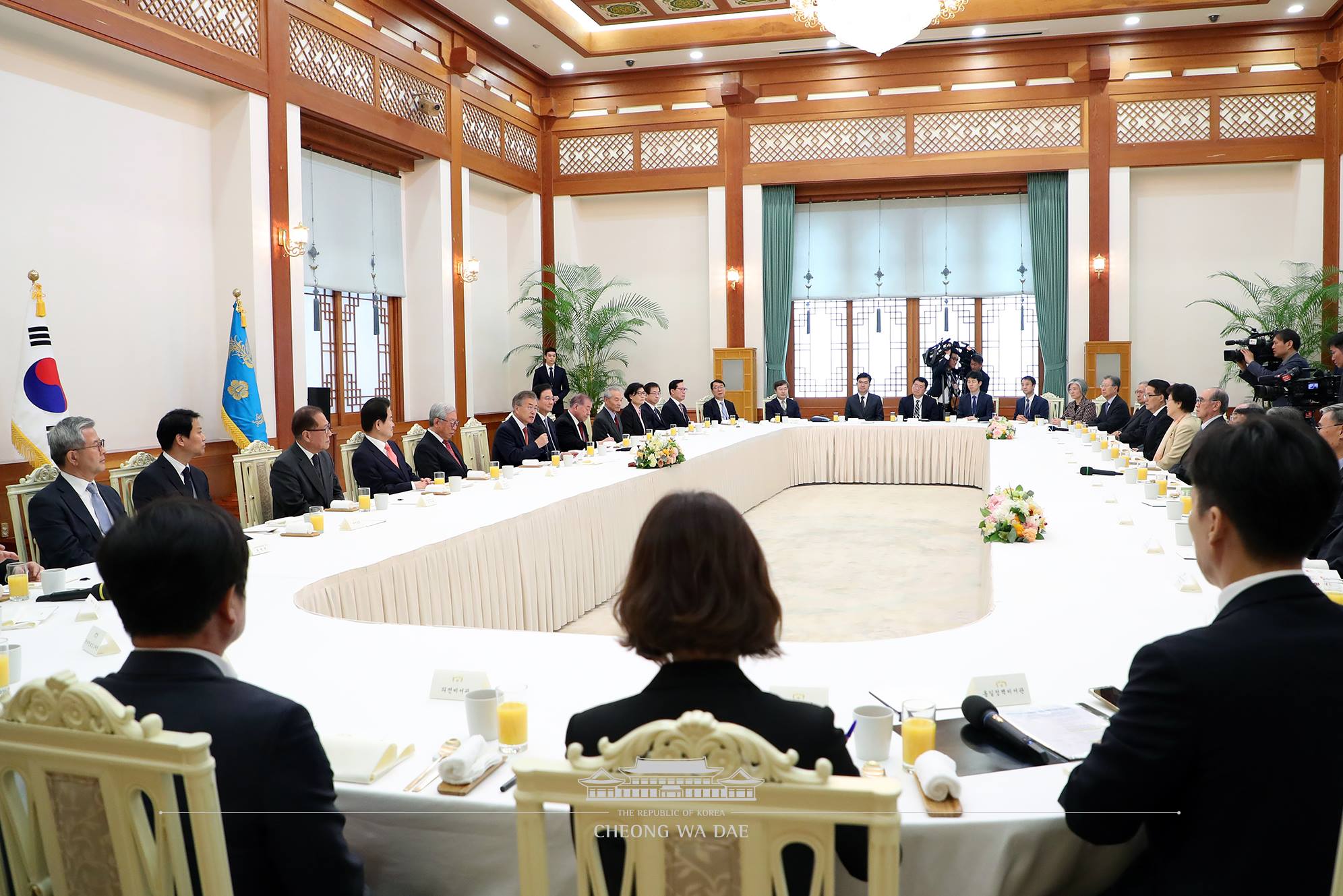 남북정상회담 원로자문단 오찬간담회 모두발언