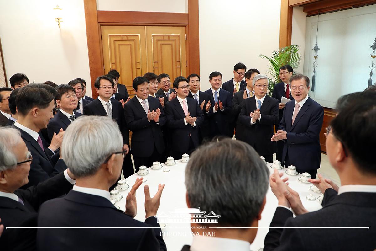 언론사 사장단 오찬 간담회