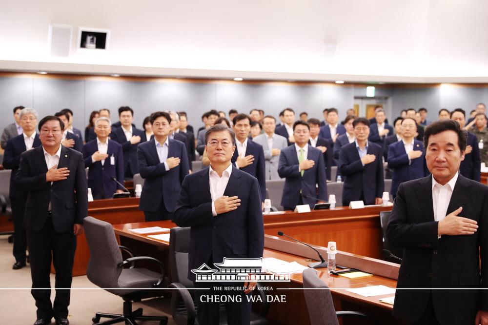 국방부·국가보훈처 핵심정책 토의