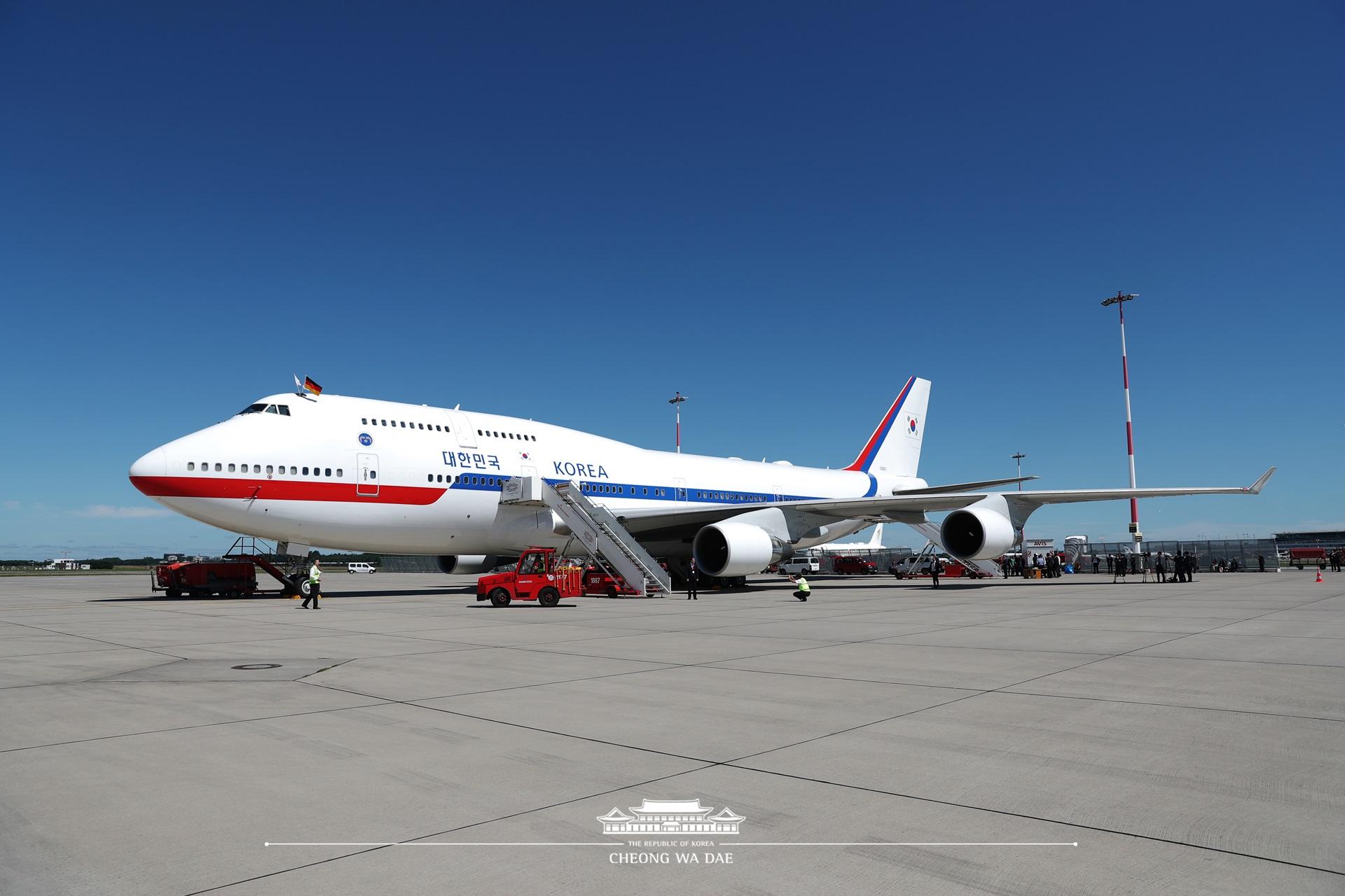 G20_함부르크 공항 출발