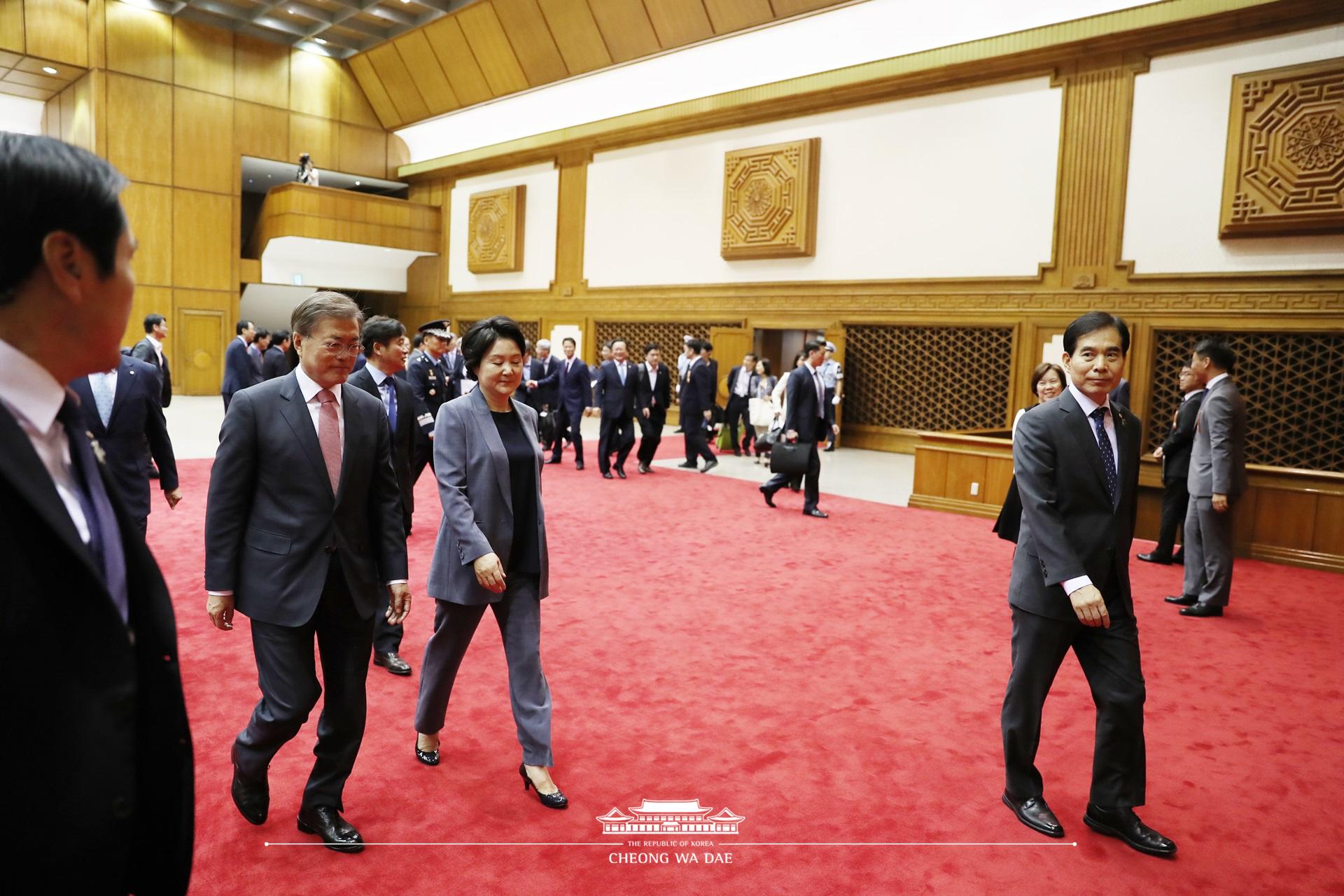 G20_성남 공항 환영식