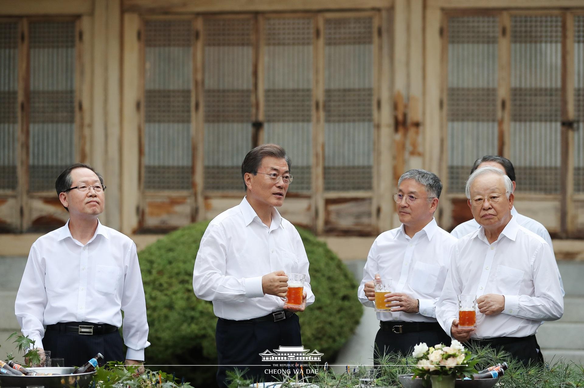 일자리 창출, 상생협력 기업인과의 대화