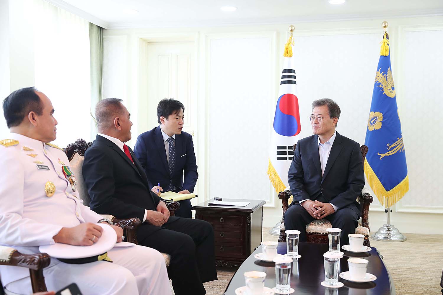 인도네시아 국방장관 접견 관련 윤영찬 국민소통수석 브리핑