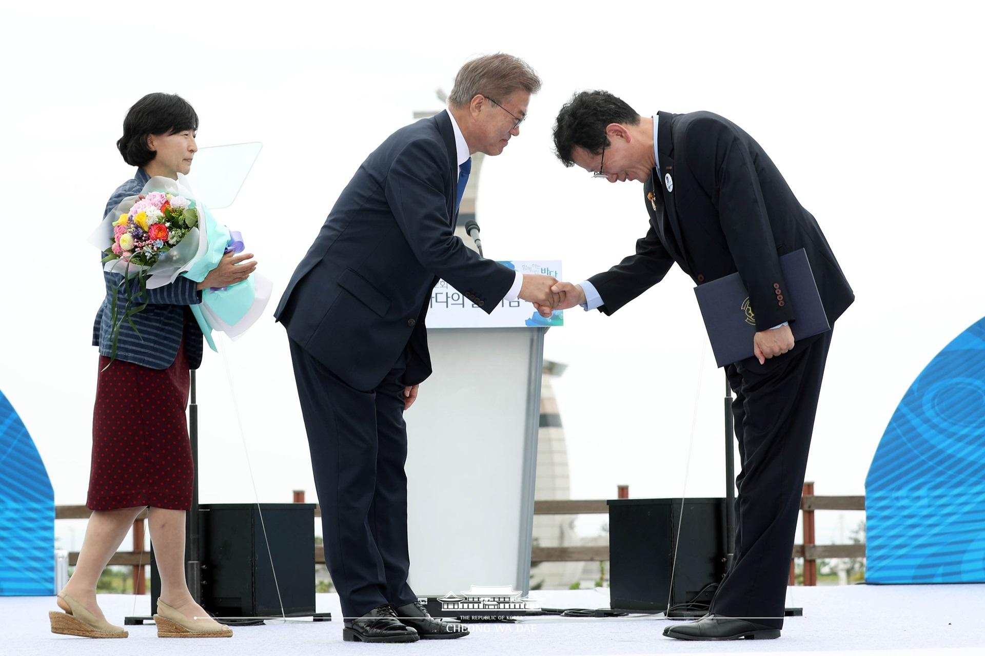 문재인 대통령_제 22회 바다의 날 기념식