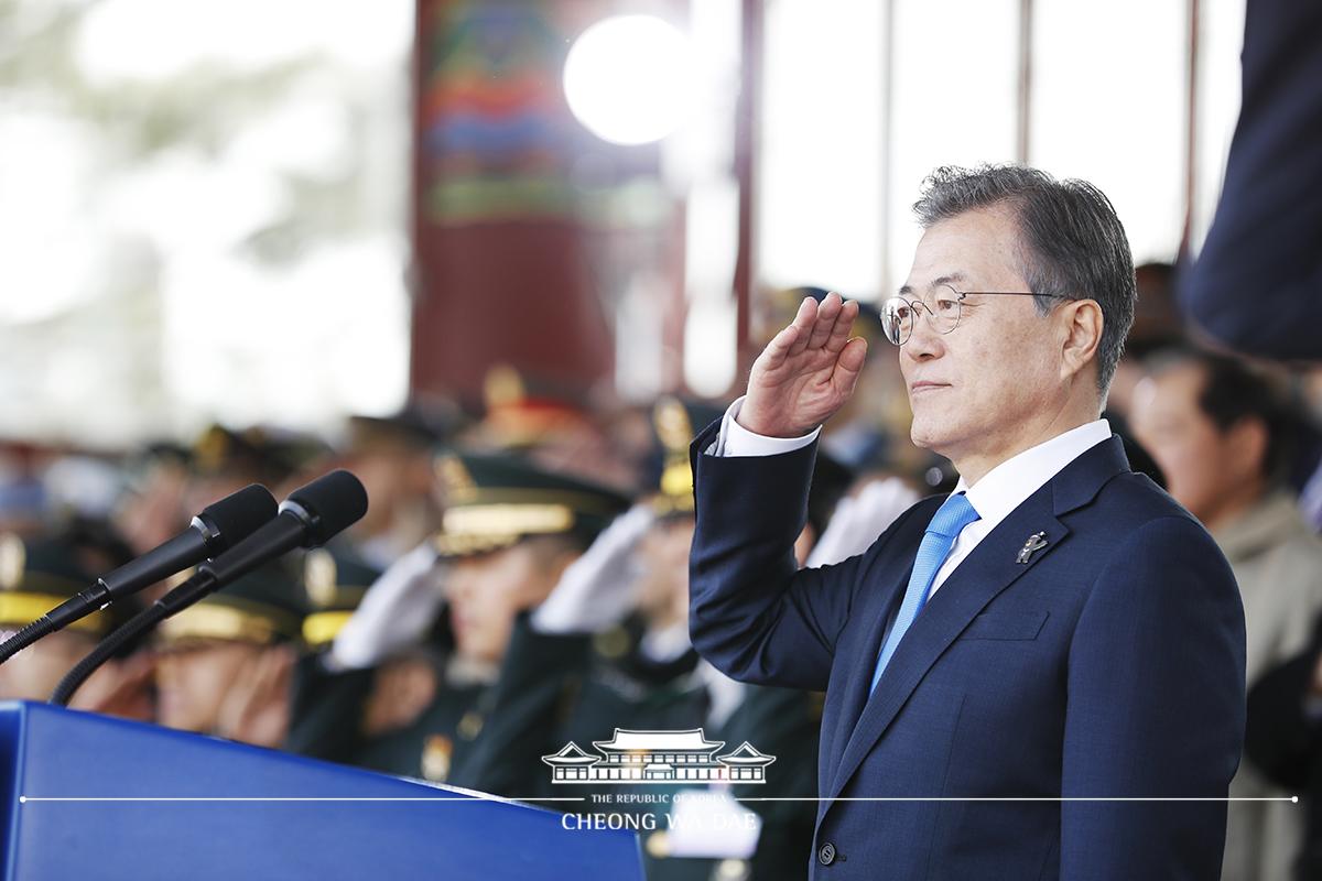 육군사관학교 제74기 졸업 및 임관식