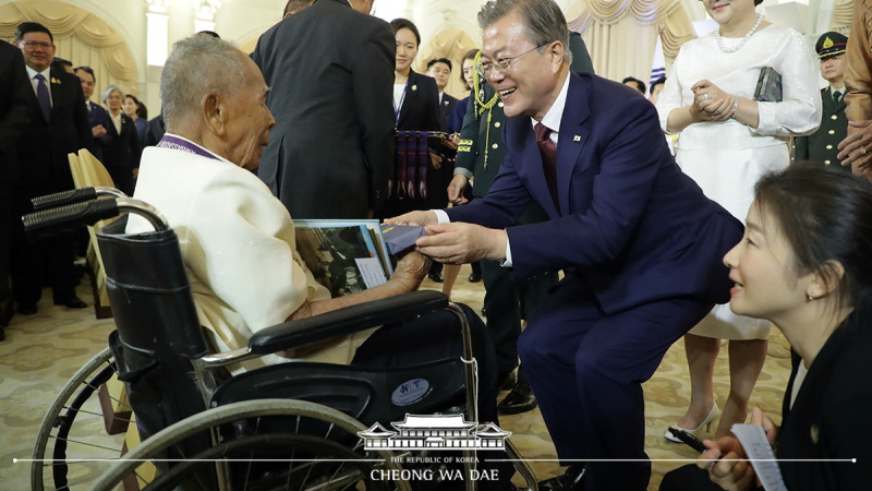 '포크찹 고지전'의 영웅들 한 자리에 모이다