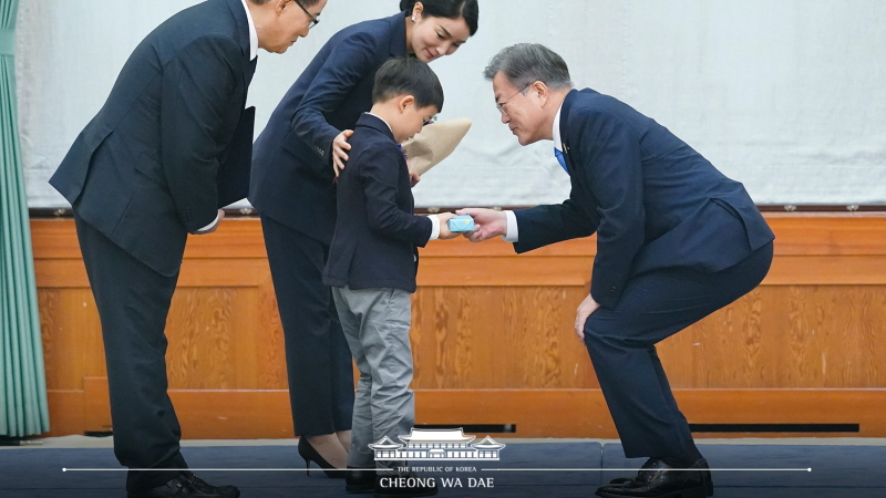 신임 통일부장관, 국가정보원장, 경찰청장 임명장 수여식