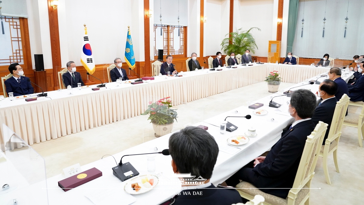 한국 교회 지도자 초청 간담회