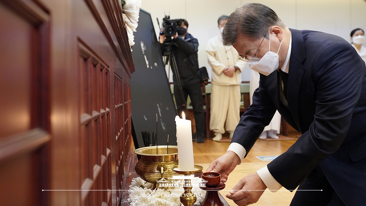 고 백기완 선생 빈소 조문