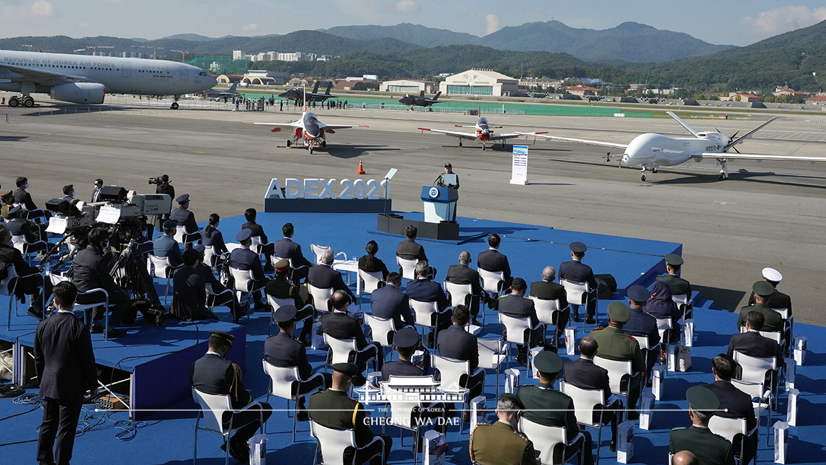 2021 서울 국제 항공우주 및 방위산업 전시회 방문