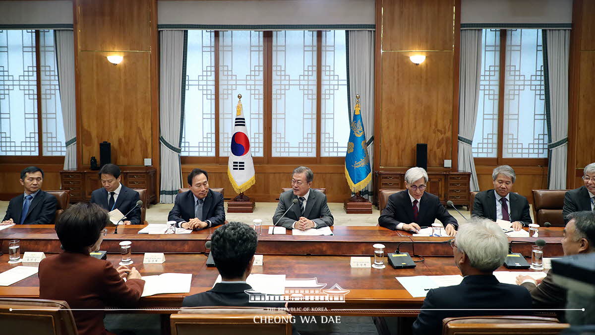 국정과제위원회 및 대통령자문위원회 오찬 간담회