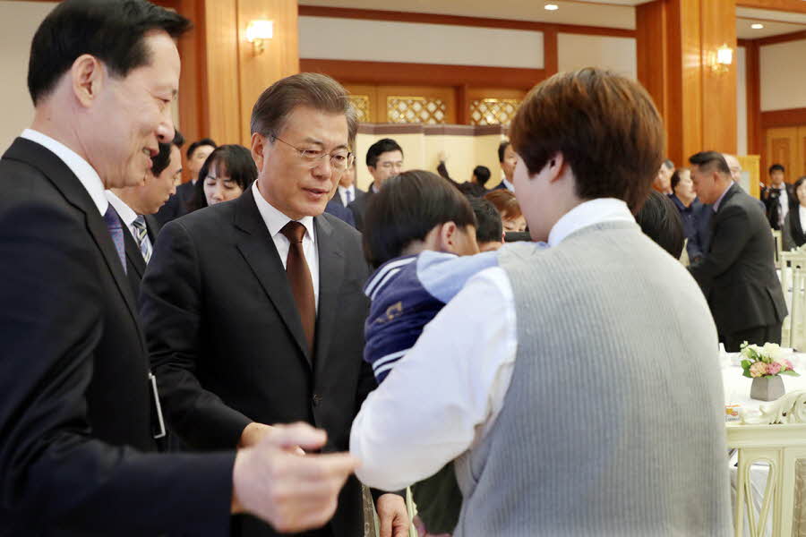 전사·순직자 유가족 초청 오찬