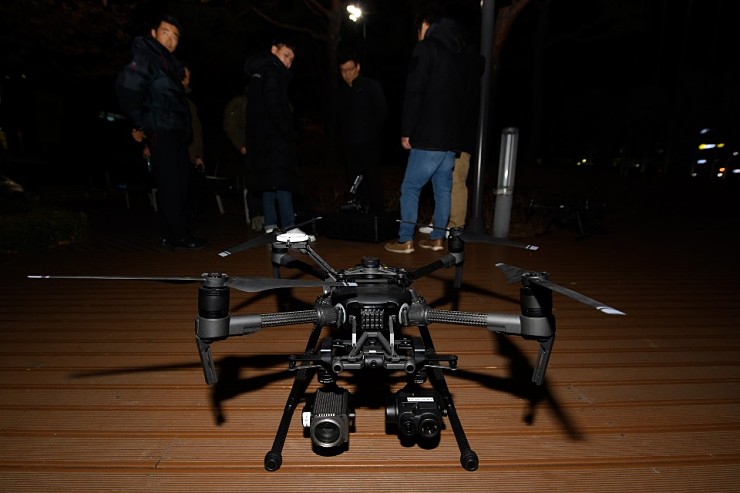 경호용 드론. (한-아세안특별정상회의 경호안전통제단 제공) 2019.11.25/뉴스1