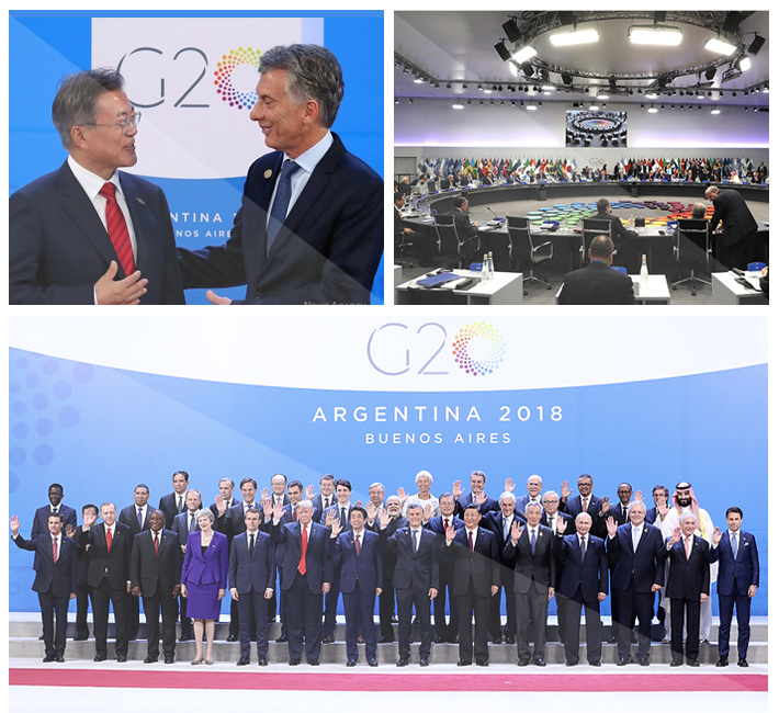 G20 정상회의(아르헨티나 부에노스아이레스/18.11.29～12.1)