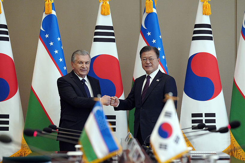 한-우즈베키스탄 정상회담