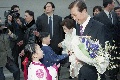 동교동 환영행사