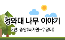 청와대 나무 이야기 2편:중앙(녹지원~수궁터)