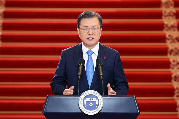 President pledges to usher in Korea's era of being 'pacesetting nation'