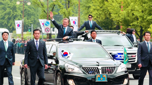 대통령경호처, 앞으로 색깔로 위험물질 걸러낸다